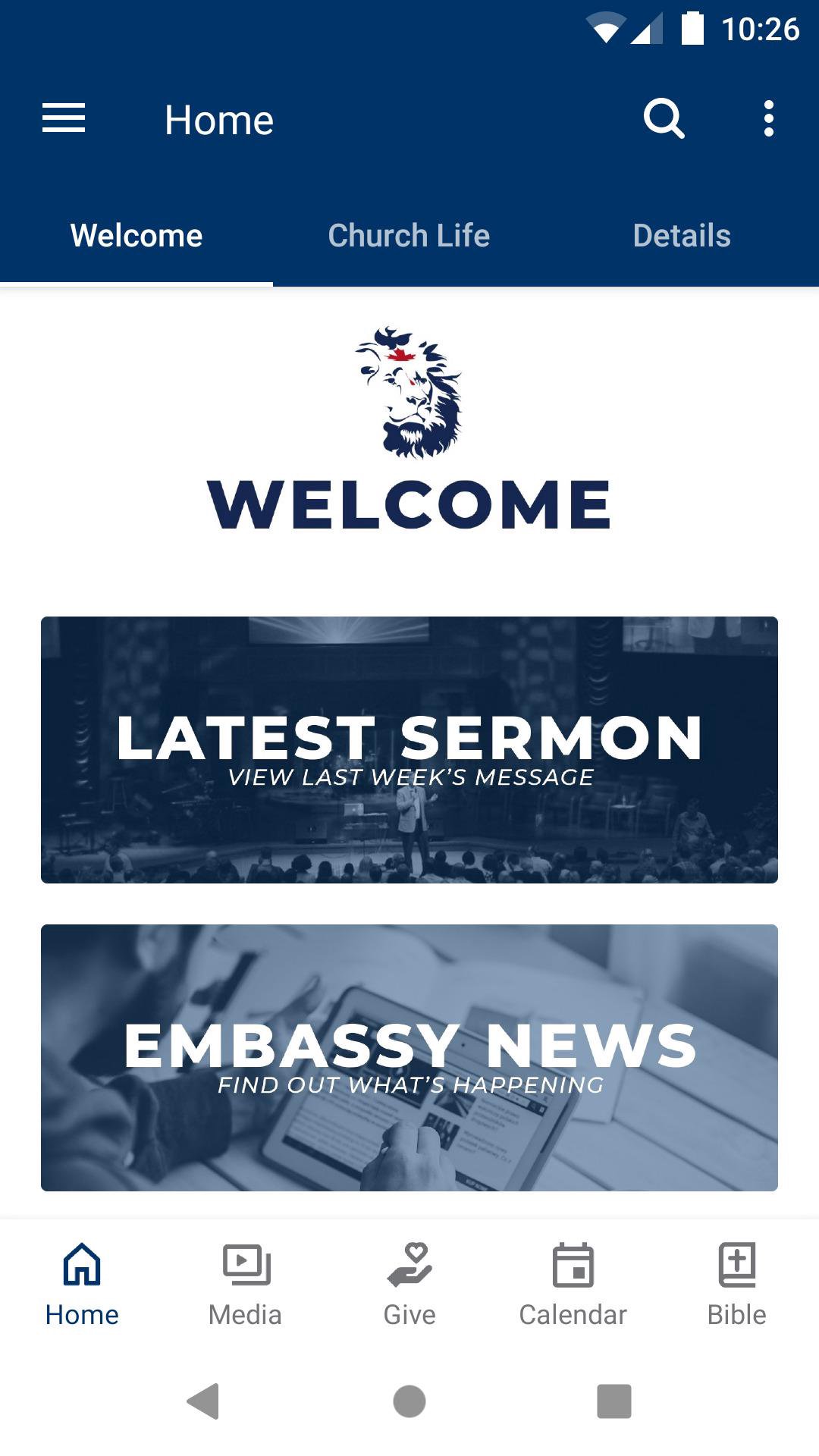 App - Embassy Church