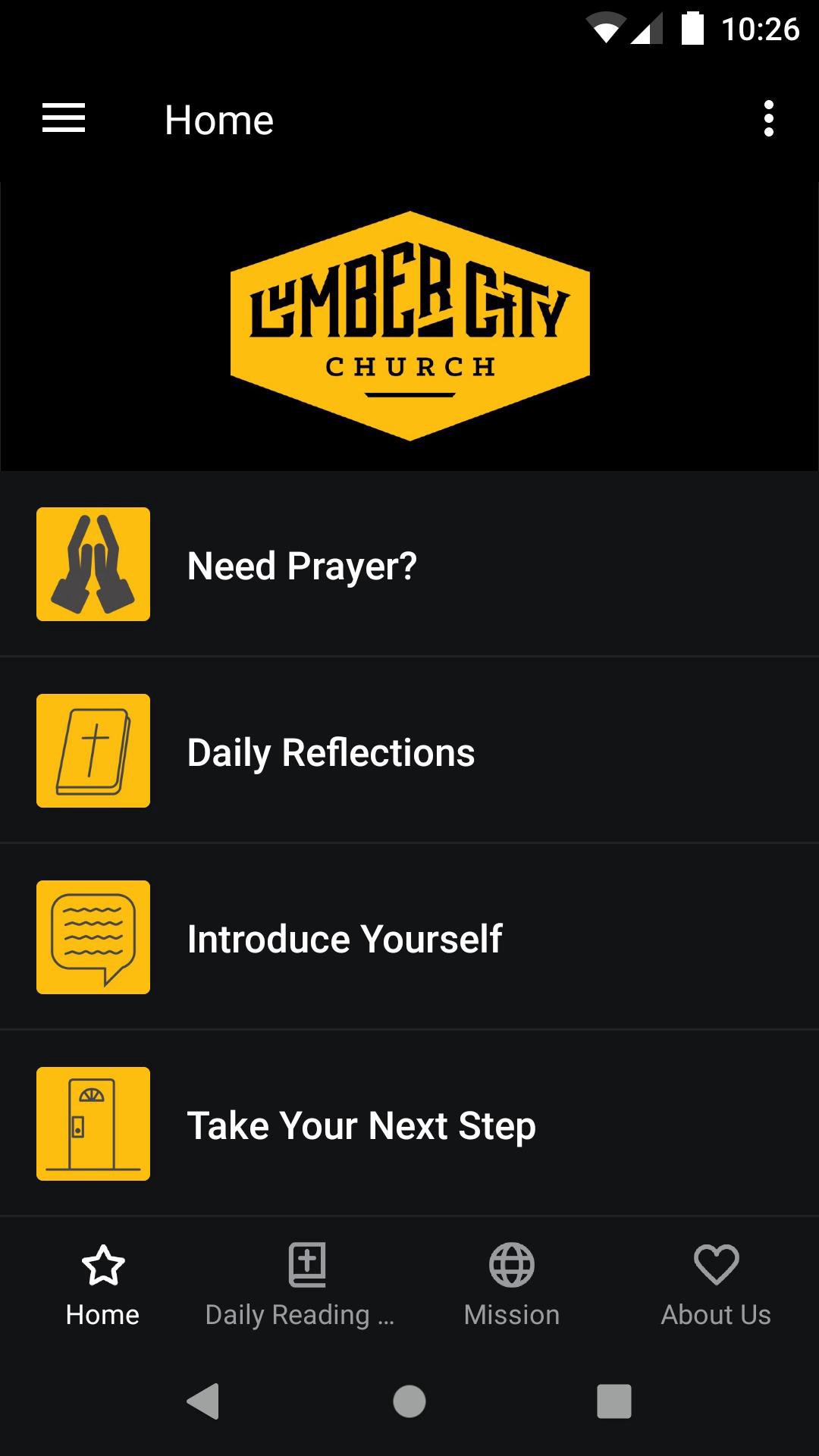 App Lumber City Church