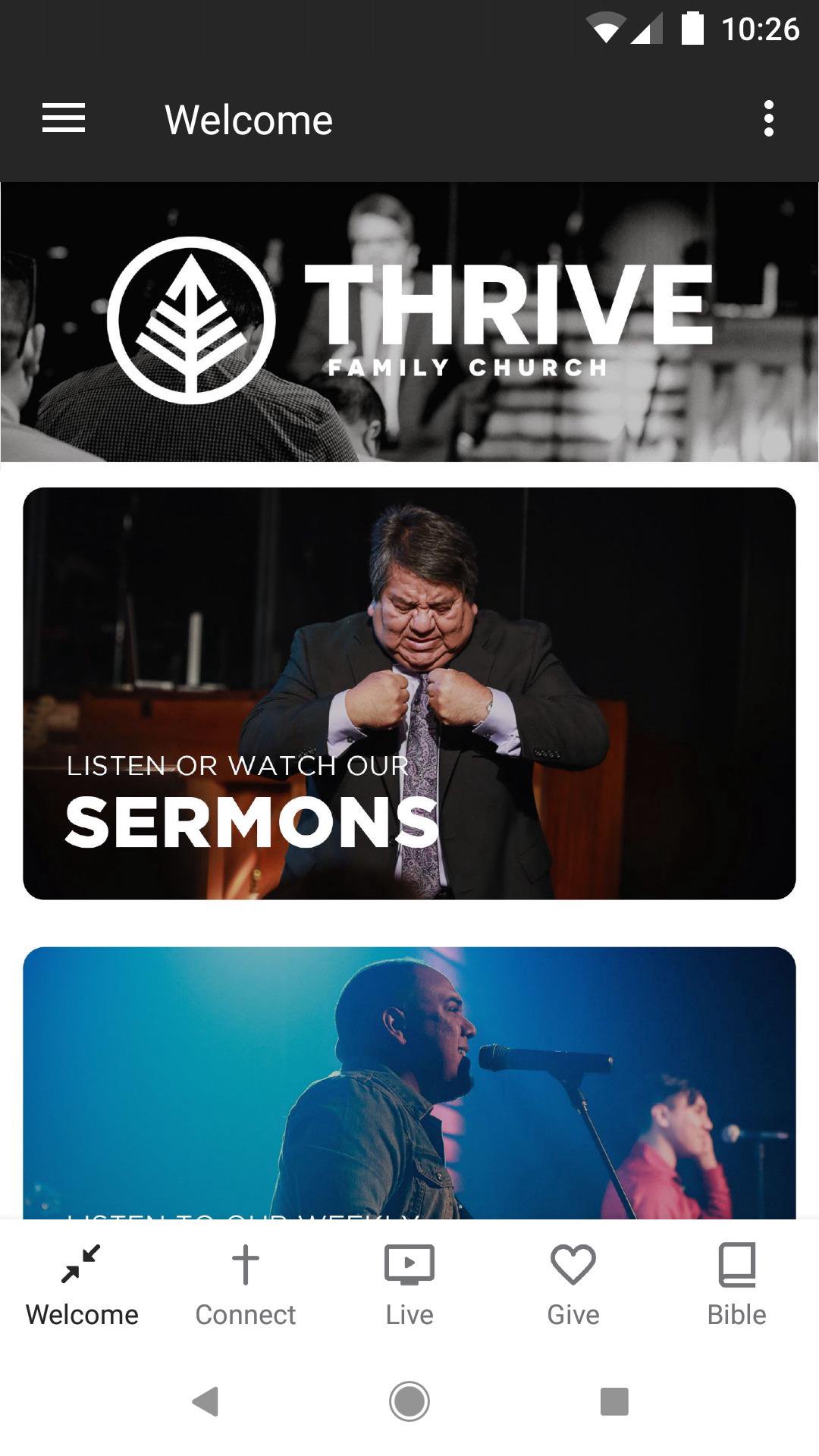 App - Thrive Family Church