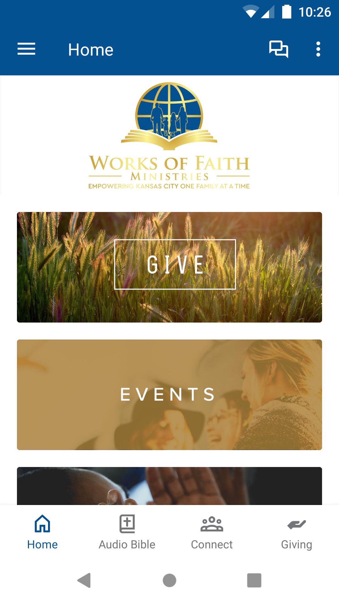 App - Works of Faith Ministries