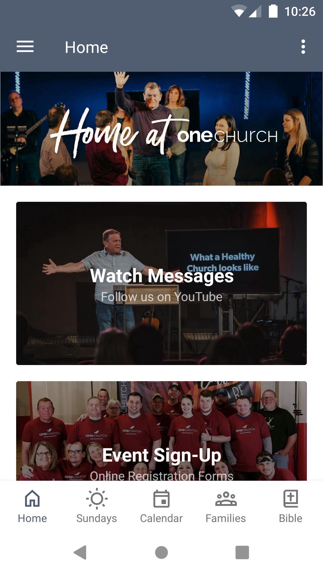 App - One Church NY