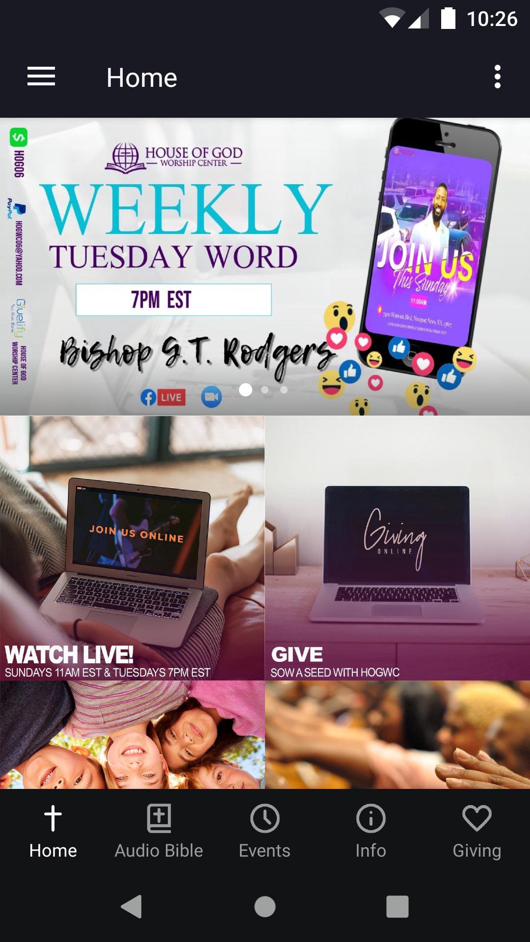 App House of God Worship Center