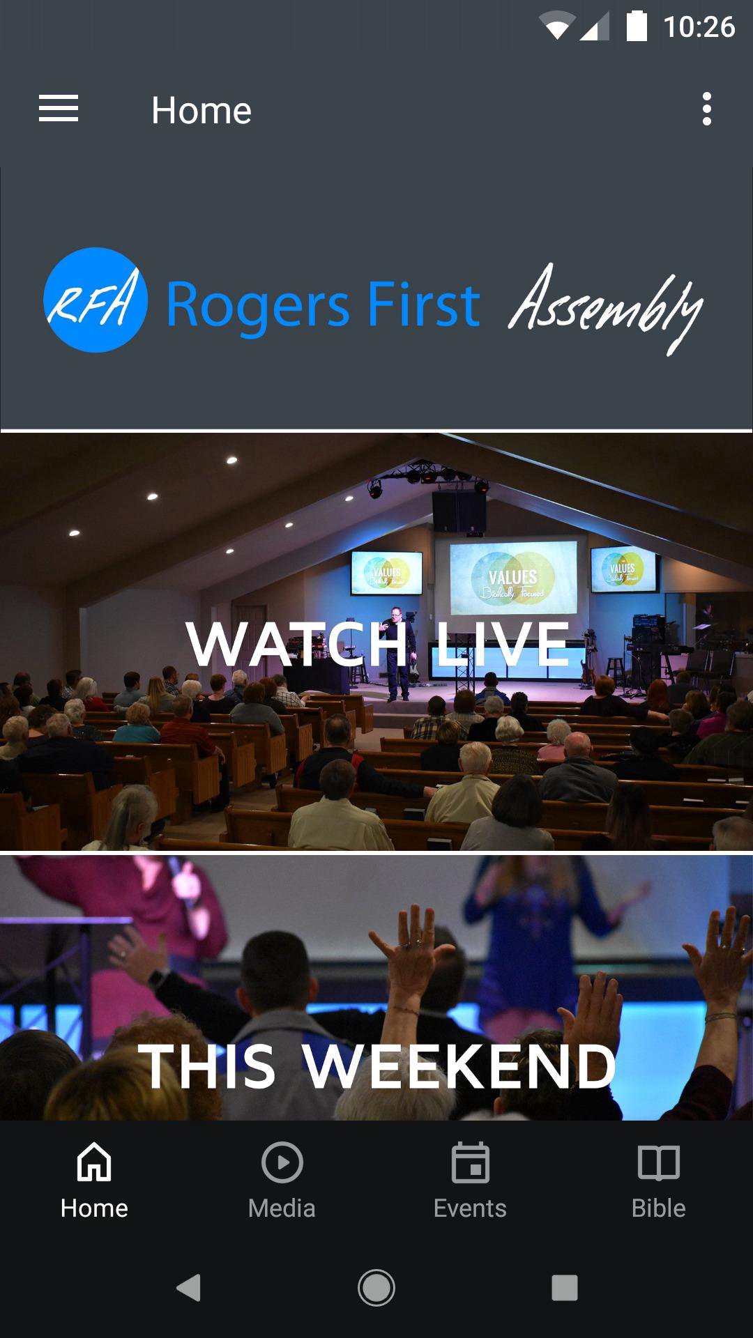 App - Rogers First Assembly