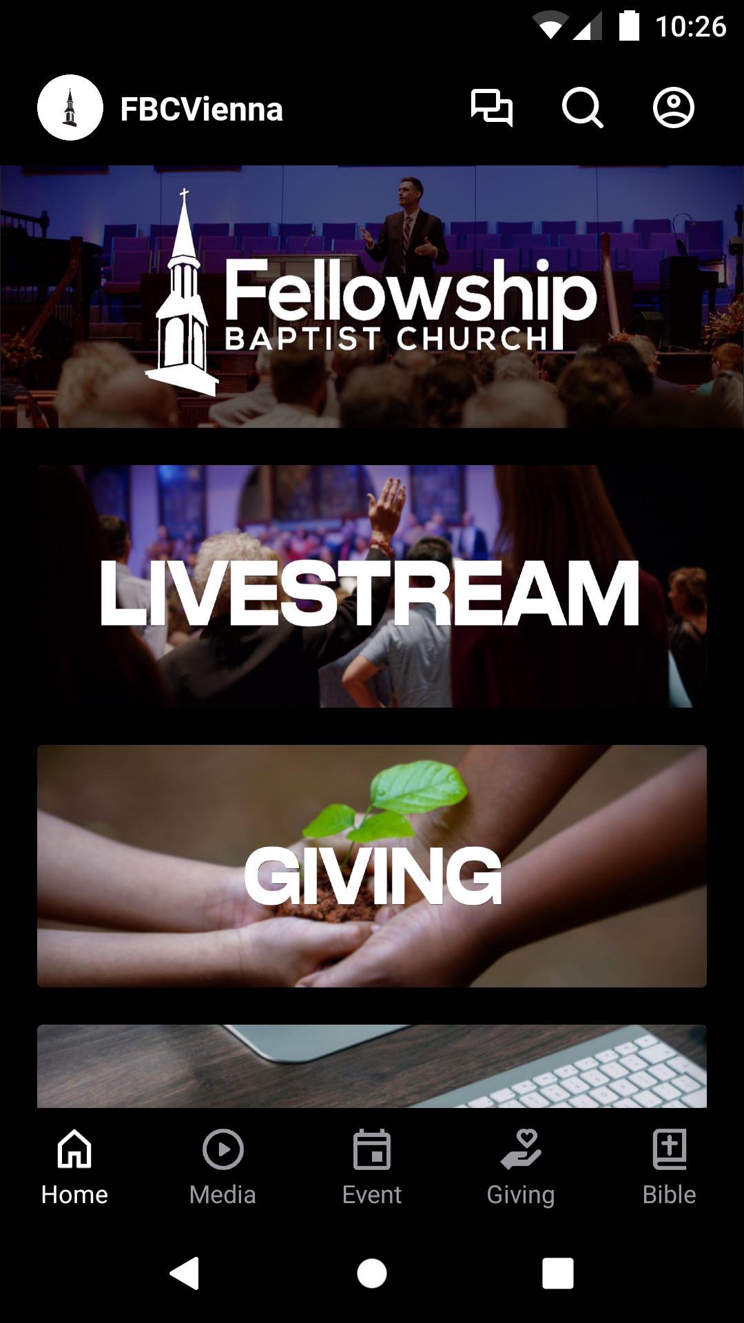 App - Fellowship Baptist Church