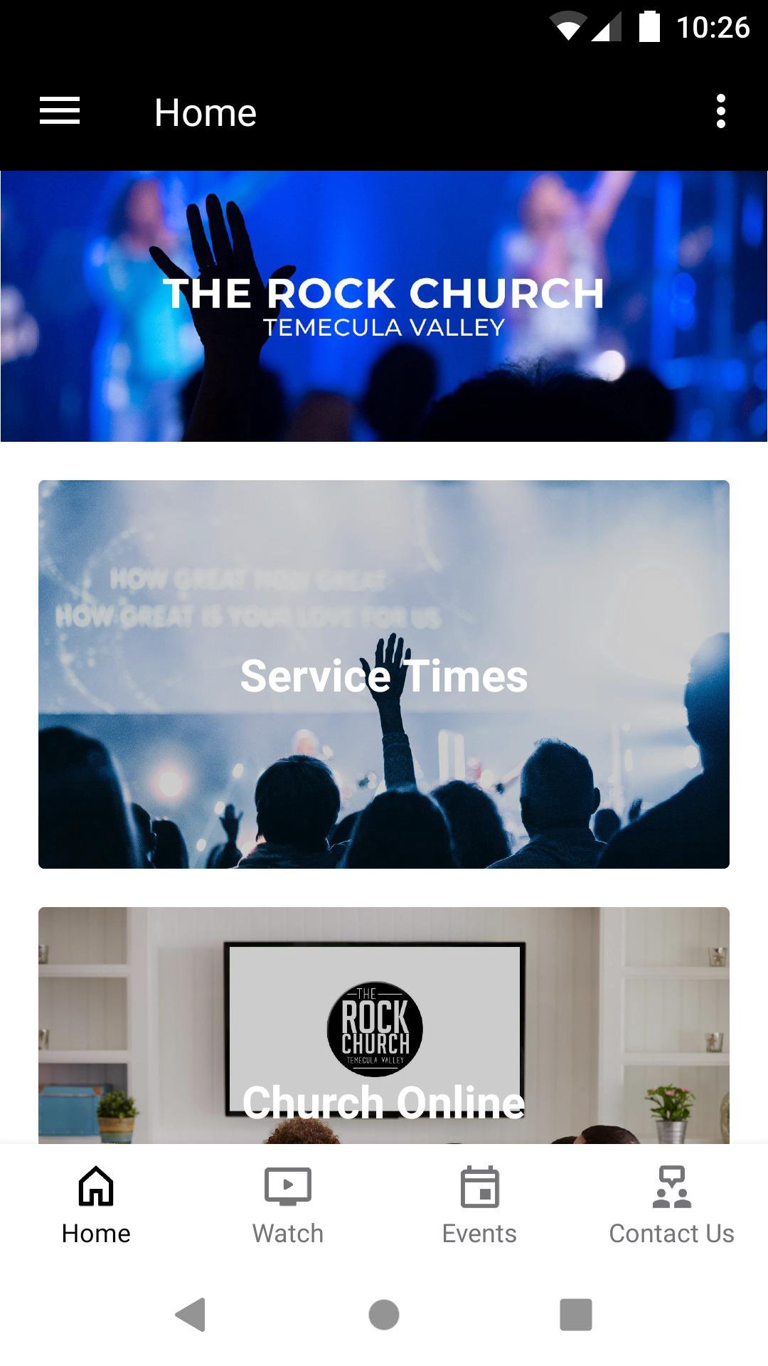 Home  The Rock Church Temecula Valley
