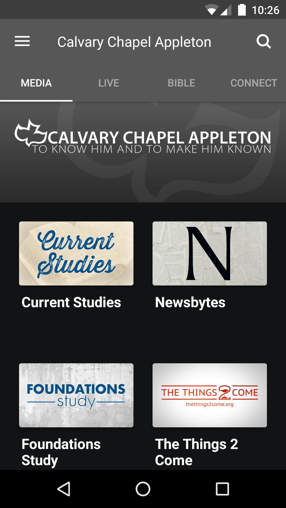 App Calvary Chapel Appleton