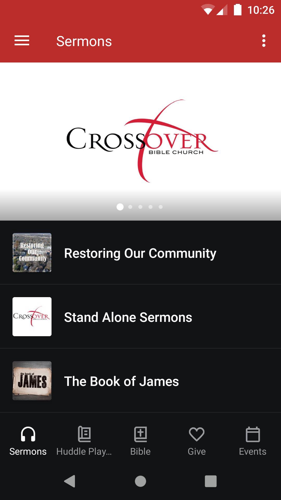 App - Crossover Bible Church