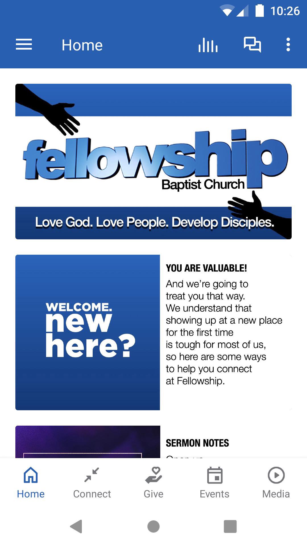 App - Fellowship Baptist Church