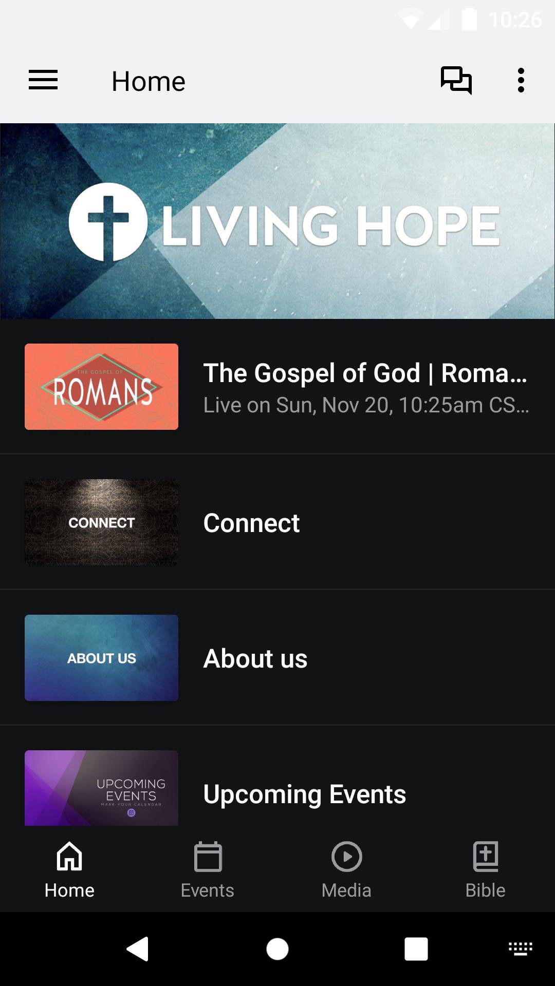 App Living Hope Willmar