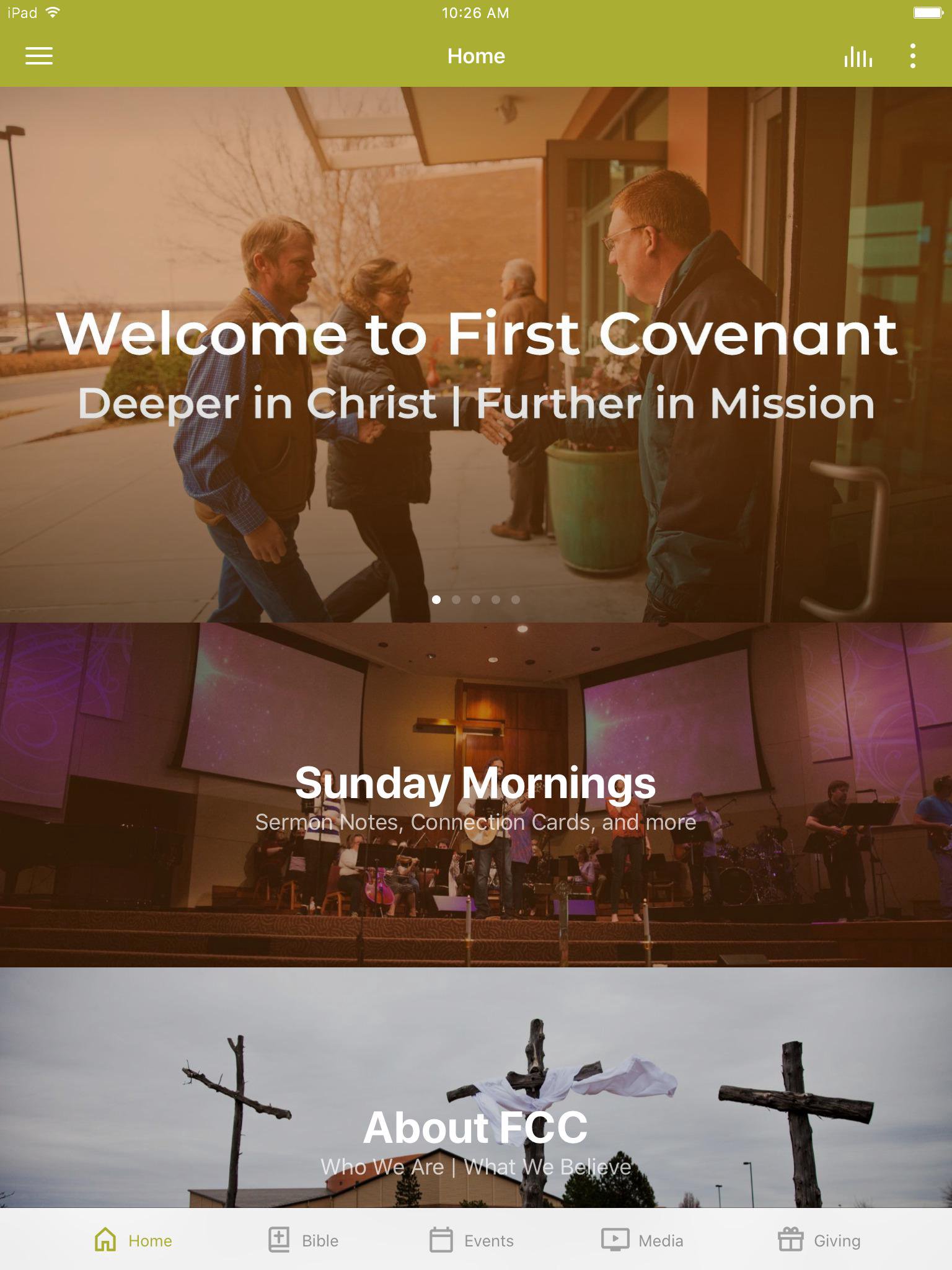 App - First Covenant Church | Salina, KS