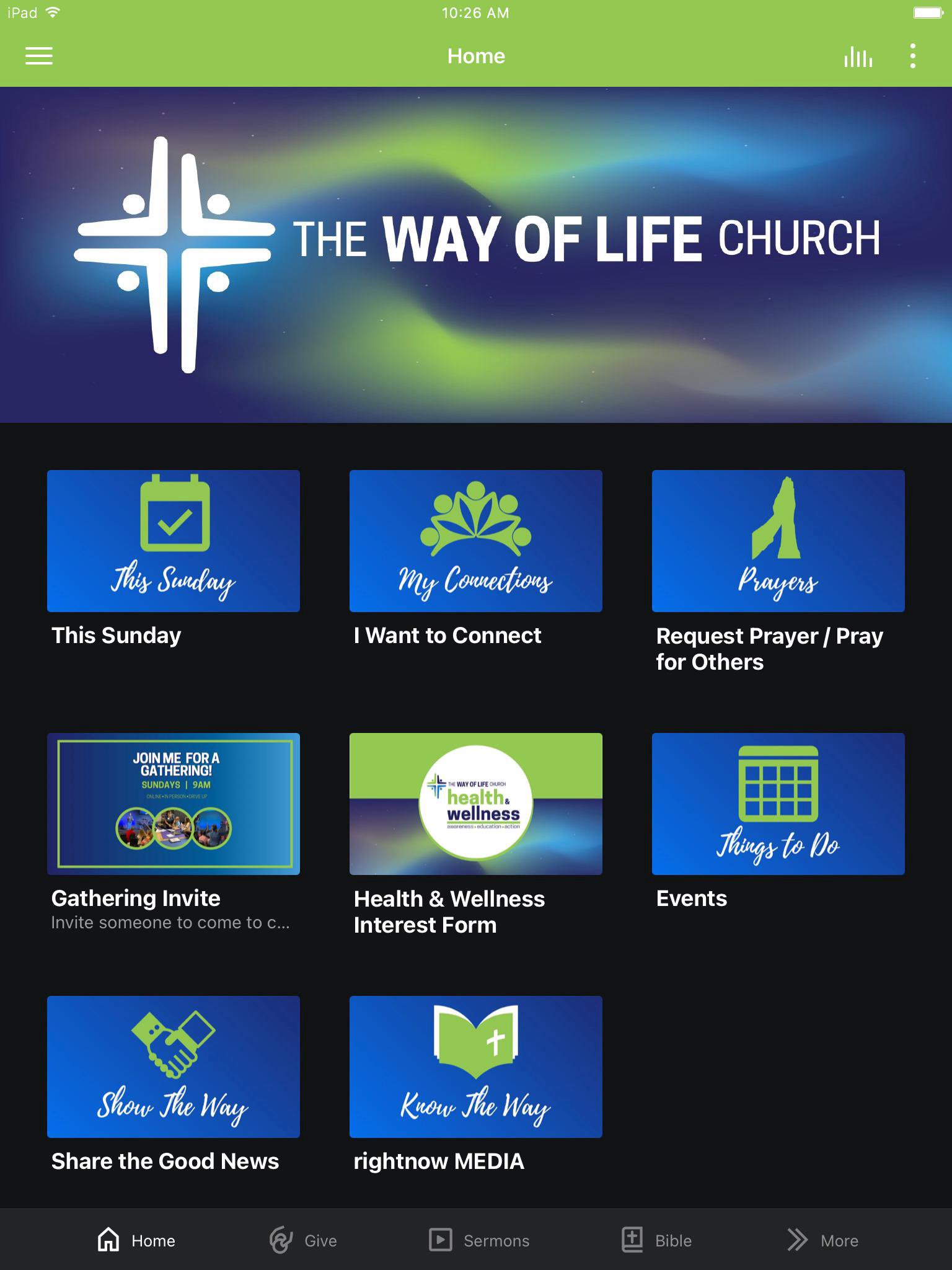 App - The Way of Life Church