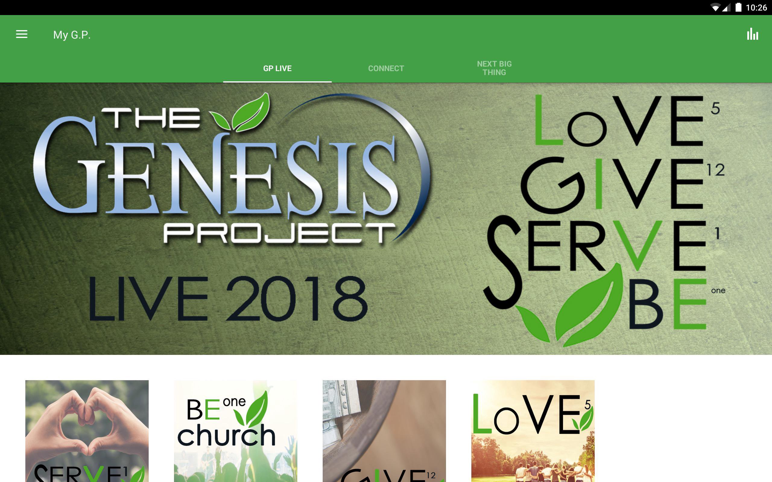App - The Genesis Project - Utah