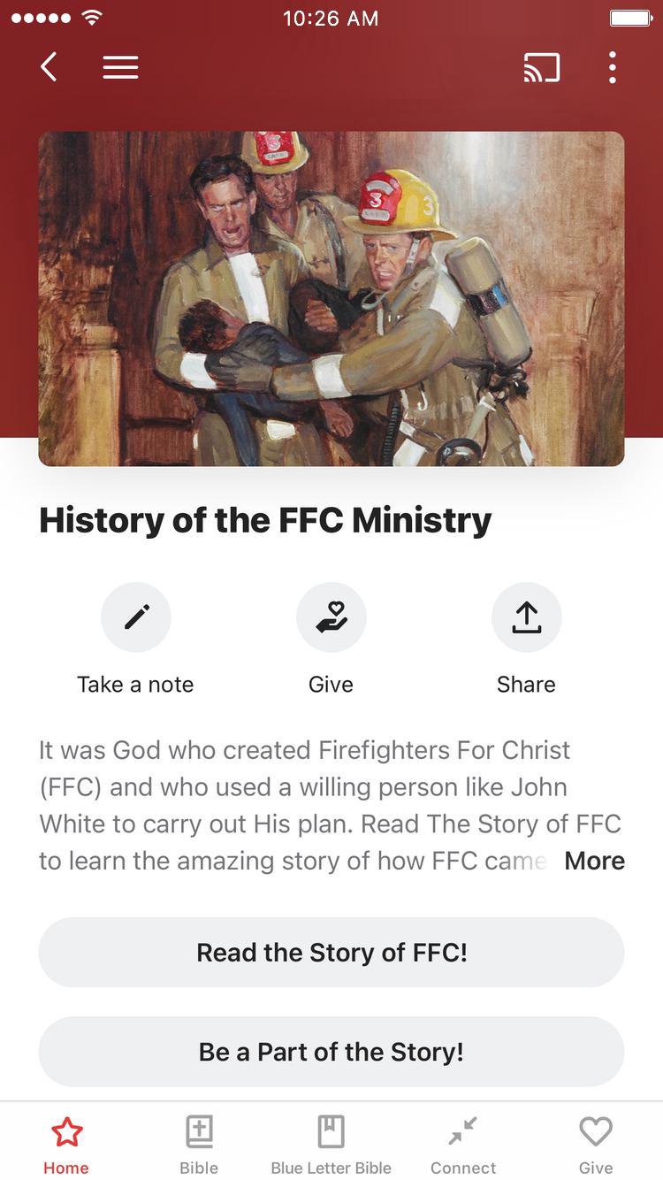 App Firefighters For Christ International